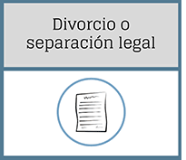 Divorce or Legal Separation - Spanish
