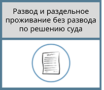 Divorce or Legal Separation - Russian