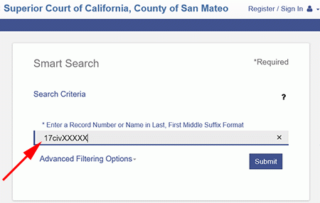 Online Docket Instructions Superior Court of California County of